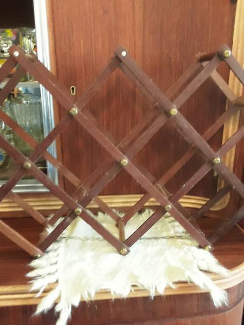 Vintage Wooden WINE Rack!!