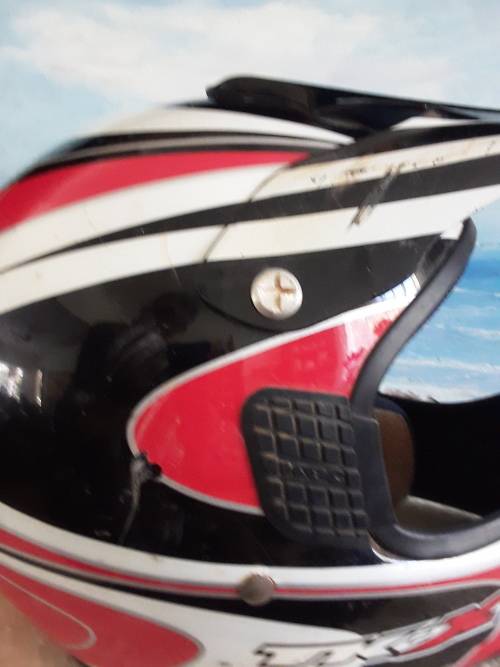 UP FOR GRABS!! KBC TK-X Off-road Helmet!
