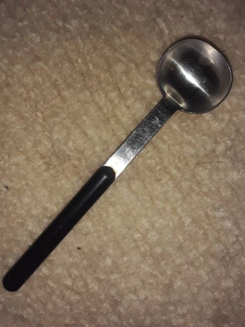 8 Vintage Original LAUFFER *COFFEE SPOONS* For 1 Bid!! (little coffee cup FREE!)