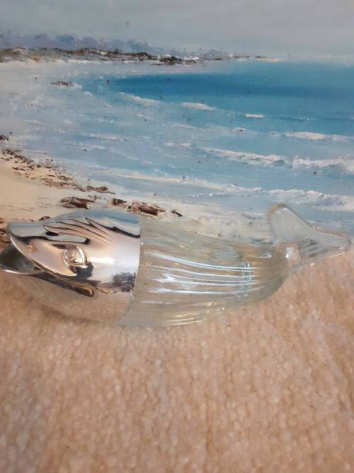 FAB! Vintage fish shaped *NUT DISPENSER* Excellent condition!