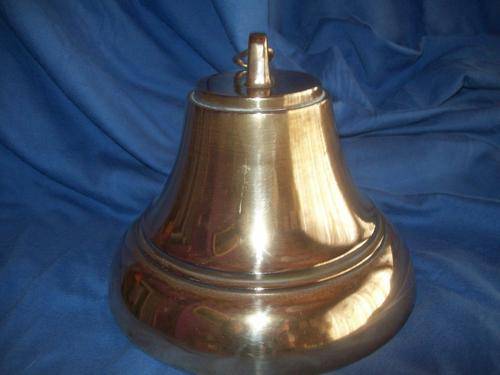 *SHIP'S BELL!!*SOLID BRASS!!*STUNNING!!*LARGE & HEAVY!! -Crazy R1!!