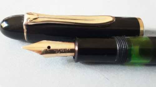 RARE!! *GUNTHER WAGNER* PELIKAN * Black Fountain Pen!!