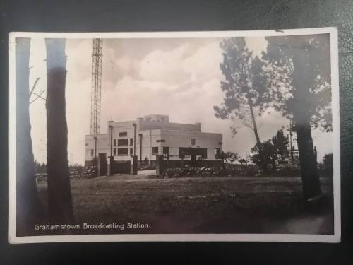 Postcard of: The Broadcasting Station, Grahamstown, Cape Province. Unposted