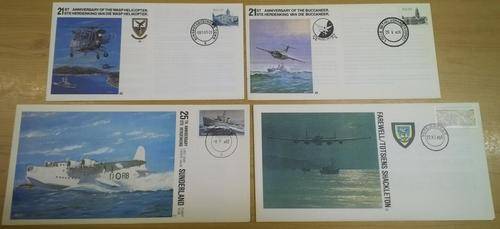 SAAF Commemoration Envelopes x4 Sea Operations