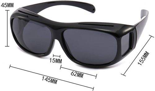 HD Vision wrap arounds glasses 2 pack night and day