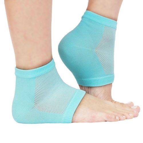 Moisturising Gel Heel Socks For Dry Hard Cracked Skin Moisturizing Tool Open Toe