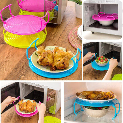 Multifunctional Microwave Oven Heating Layered Steaming Tray Tray Double Layer