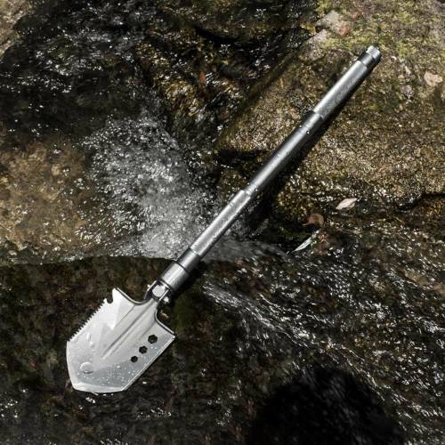 Military Tactical Multifunction Shovel Strong Detachable Outdoor Survival Tool