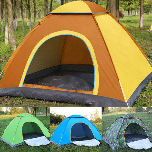 3 Person Waterproof Camping Tent  Quick Shelter Outdoor Hiking