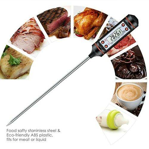 Kitchen Electronic Cooking Tools BBQ Meat Thermometer Digital Baking Tools HA