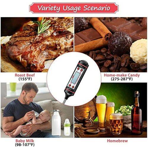 Kitchen Electronic Cooking Tools BBQ Meat Thermometer Digital Baking Tools HA