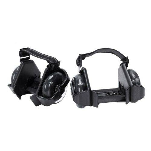 ONE PAIR (Unisex Flashing Roller Skating Shoes Small Whirlwind Pulley Flash Wheel U2M9