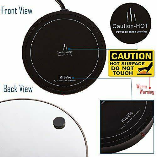 Coffe Mug Warmer Electric Cup Beverage For Desk/Office/Coffe/Tea W Sh Black