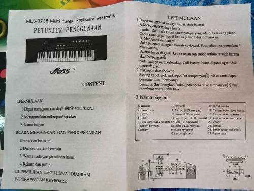 MILES 44 Key Children's Electric Music Keyboard Piano for Beginners and Kids...