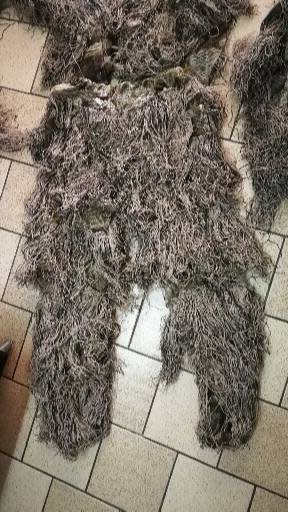 Ghillie Suit  ( L-XL)  Camo Woodland Camouflage Forest Hunting 4-Piece Set+Bag