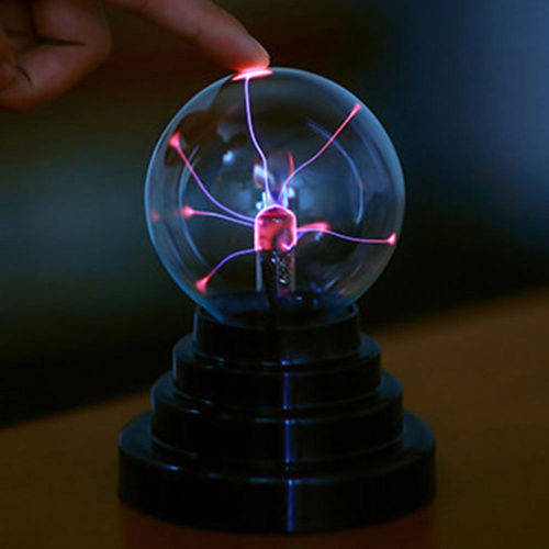 USB Plasma Ball Sphere Light Magic Crystal Lamp Desktop Globe Laptop Decor UK