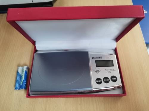0.1g-500g Pocket Electronic Scales Jewellery Gold Weighing Mini Digital Scale