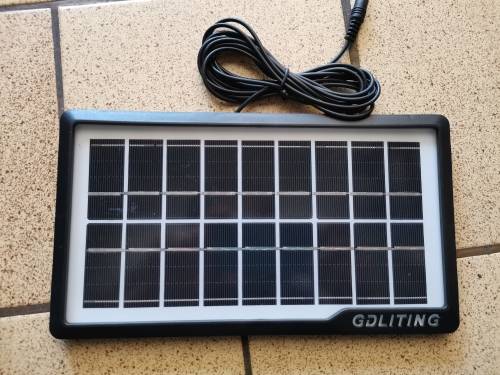 Solar Panel Power Generator LED Lighting System Kit USB Charger 3 LED SU