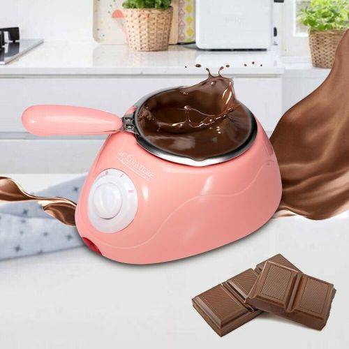 Electric Chocolate Melting Machine Fondue Butter Candy Sugar Mould Melter Pot B