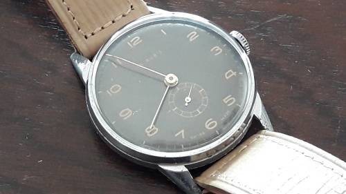 Vintage Swiss Men`s Watch - New Old Stock
