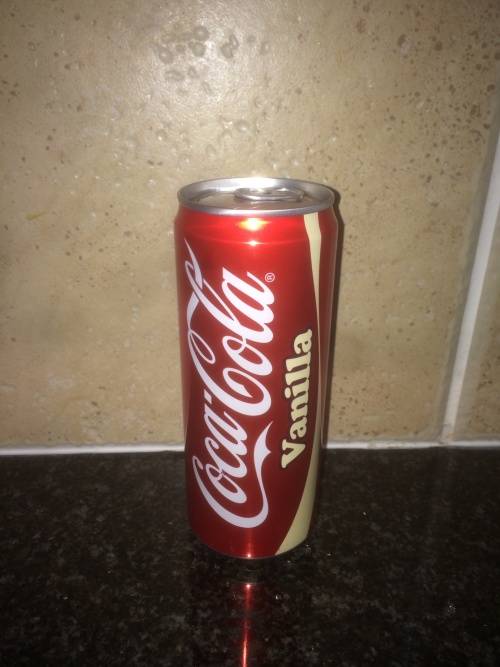 Coca-Cola Can - 330ml Vanilla Coke - (Red Bull Shape - Malaysia) - ONE MORE FOR YOUR COLLECTION
