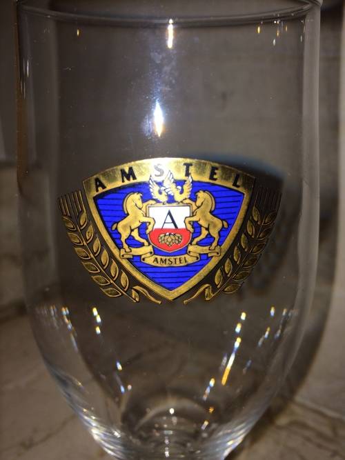 Vintage Beer Glass - Amstel