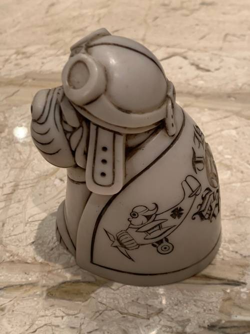 John Biccard - Little Crushed Marble Sculpture - The Baron - Excellet Condition - R1 Start