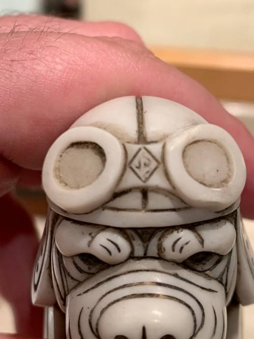 John Biccard - Little Crushed Marble Sculpture - The Baron - Excellet Condition - R1 Start