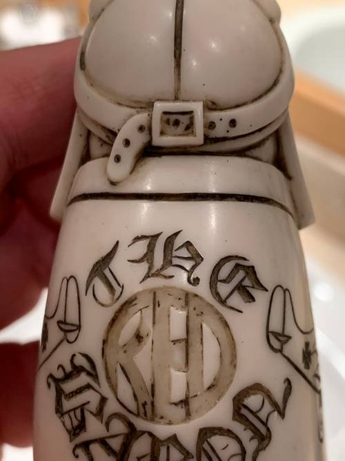 John Biccard - Little Crushed Marble Sculpture - The Baron - Excellet Condition - R1 Start