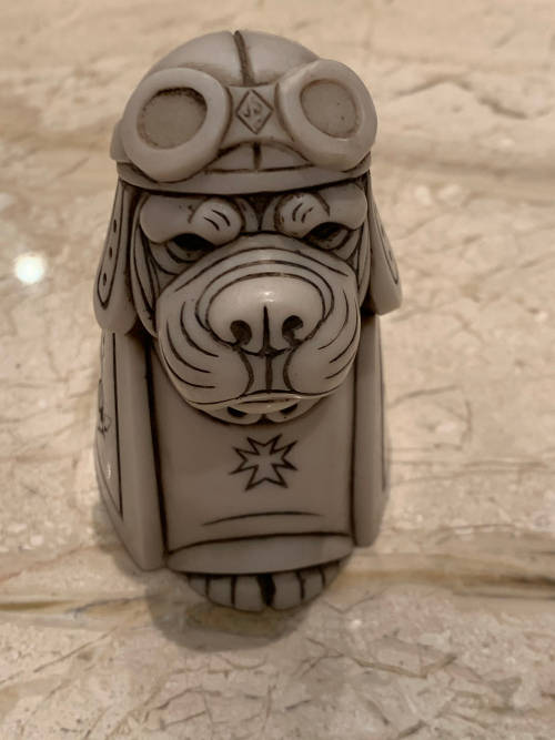 John Biccard - Little Crushed Marble Sculpture - The Baron - Excellet Condition - R1 Start