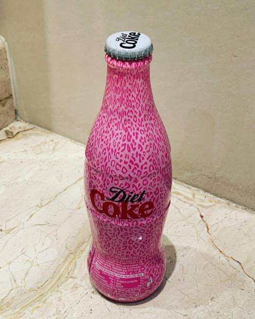 Limited Edition Shrink Wrapped Diet Coke Bottle - Betty Bottle - Ugly Betty - Coca-Cola