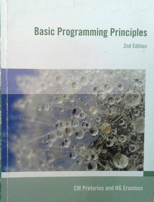 Basic Programming Principles (Paperback, 2nd ed) - CM Pretorius, HG Erasmus