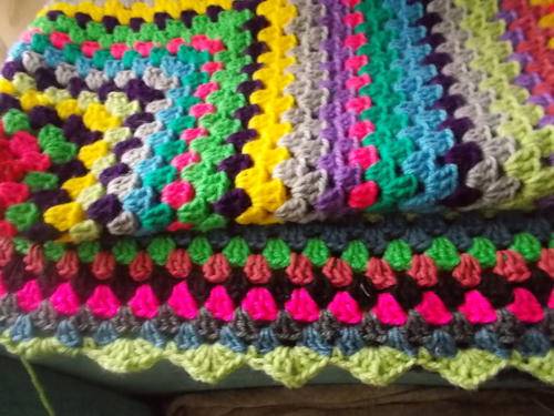 Versatile Handmade Crochet Blanket/Throw