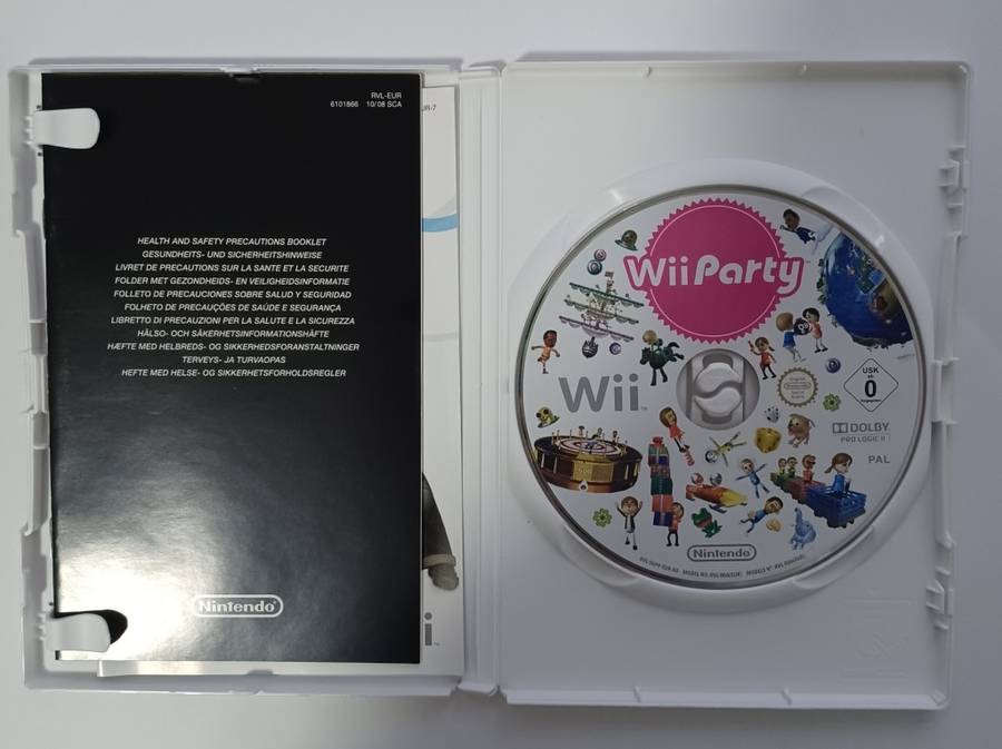 Nintendo Wii Party/Sports Bundle 3 games