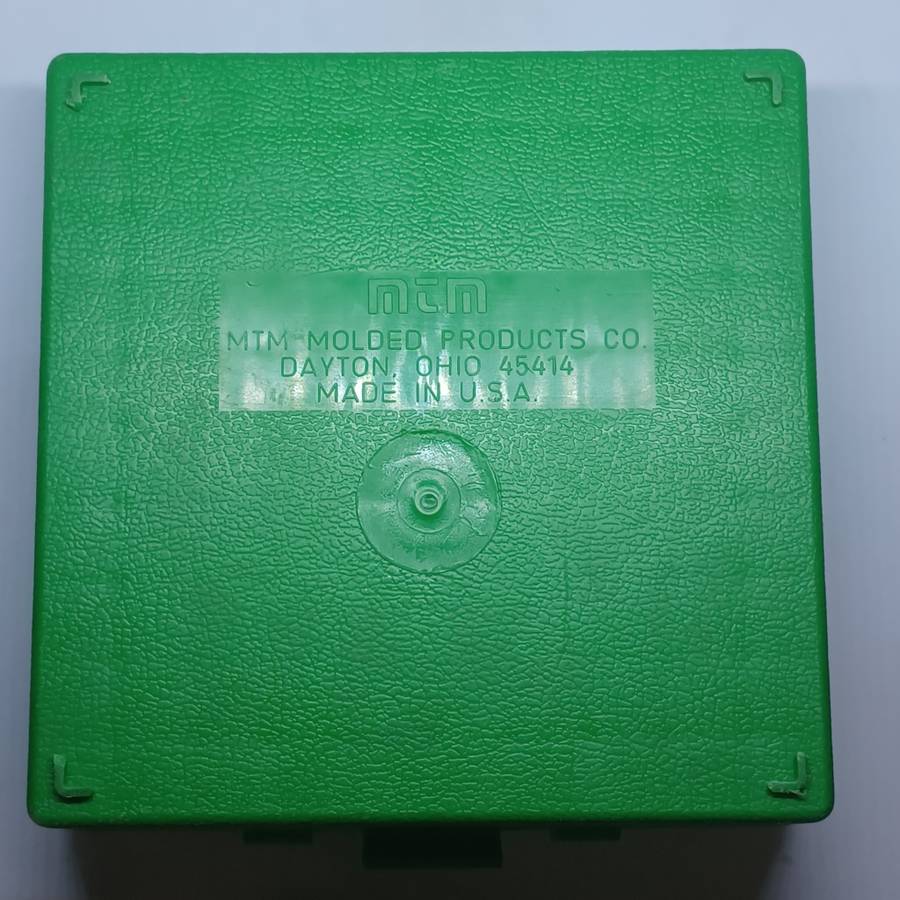 MTM AMMO BOX 100 for 45/ 44 MAG - green