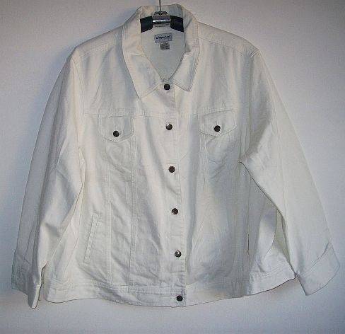 WHITE JACKET JACKET - 44/46