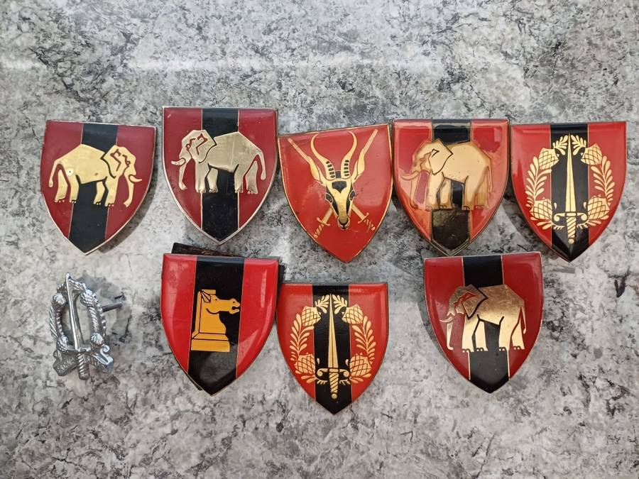 Military POlice flash set ( pins missing)