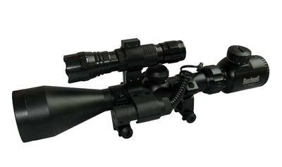 3-9x50 Rifle Gun Scope+ R&G Laser+ 501B Torch
