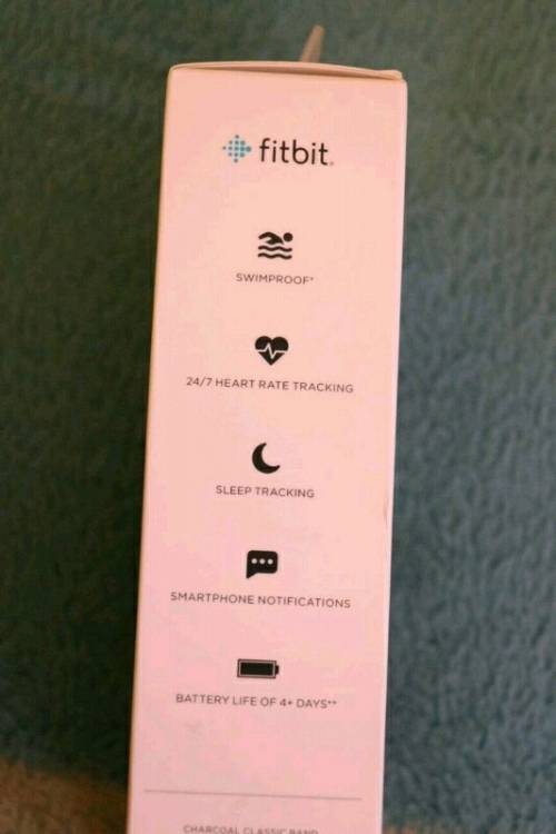 Fitbit versa Lite Charcoal New Sealed