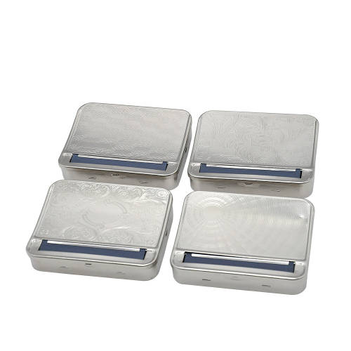 Automatic Cigarettes tobacco rolling machine metal box 110mm case-king Size