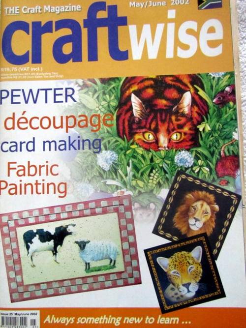 CRAFTWISE MAGAZINE- MAY/JUNE 2002