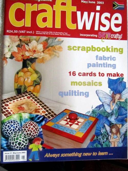 CRAFTWISE MAGAZINE- MAY/JUNE 2003