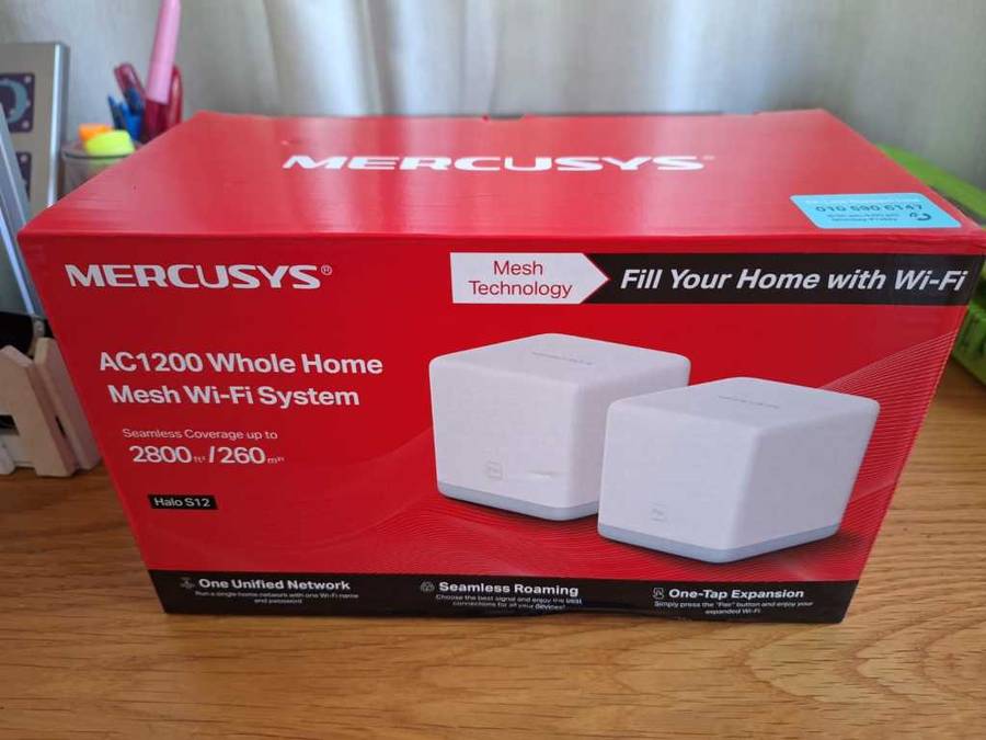 Mercusys AC1200 Halo S12 Mesh Wifi Router