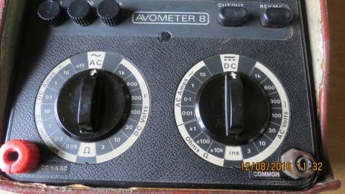 Thorn Avometre 8, in leather case, as per photo
