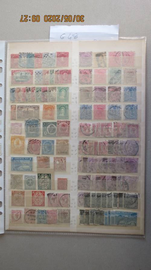 collection of World Wide stamps, early period, as per photo
