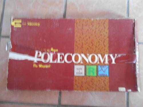 poleconomy board game by Metrotoy,game of power,box damaged,otherwise ok, as per photo