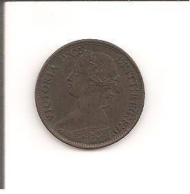 Coins, Great Britain, ÃÂ¼ Penny Farthing, 1868, EF, as per scan
