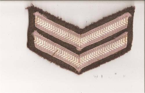 Corporal's Stripes, as per scan