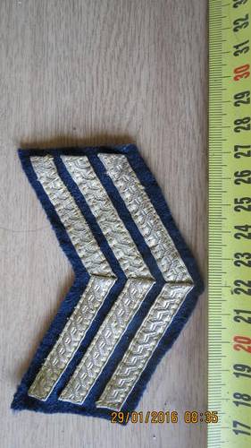 BSAP Sergeant stripes, as per photo