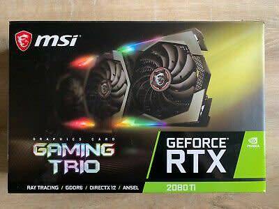 Msi 2080 Ti gaming trio